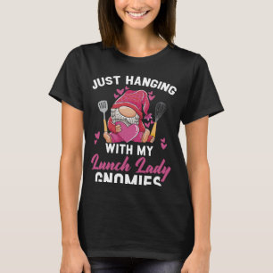 Nur mit meiner Mittagspause schwänzen Lady Gnomies T-Shirt