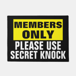 Nur Mitglieder Fußmatte