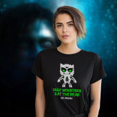 Nur Monster essen den toten, grünen Veganen Aktivi T-Shirt