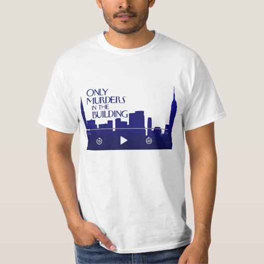 Nur Mörder in der Gebäude-Serie T-Shirt (Vorderseite)