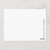 Nur Motivierend, benutzerdefinierbare Farbwertsymb Postkarte (Rückseite)