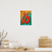 Nur motivierend Vintag Poster (Küche)