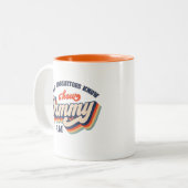 Nur Mücken wissen, wie yummy ich bin Zweifarbige Tasse (Vorderseite Links)