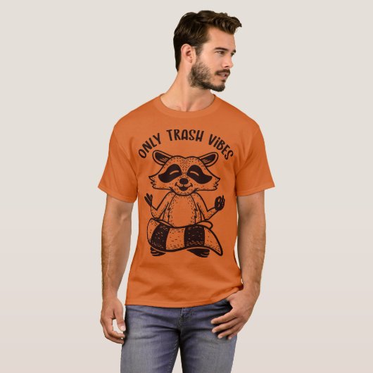 Nur Mülleimer (linear) T-Shirt (Vorne ganz)