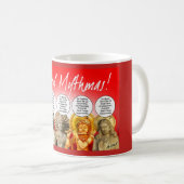 NUR MYTHMAS! KAFFEETASSE (VorderseiteRechts)