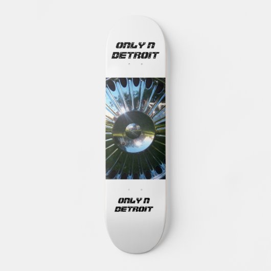 Nur N Detroit Skateboard (Vorderseite)