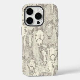 nur natürliche Perle des Pferdes iPhone 16 Pro Hülle