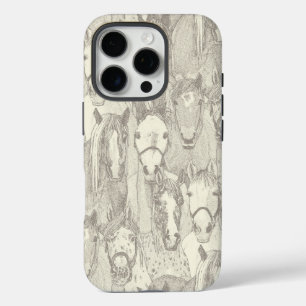 nur natürliche Perle des Pferdes iPhone 16 Pro Hülle