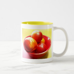 Nur Nektarinen Zweifarbige Tasse