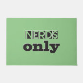 Nur Nerd Fußmatte (Vorderseite)