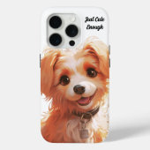 Nur niedlich genug Hund Case-Mate iPhone Hülle (Rückseite)