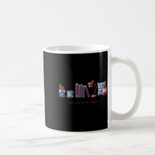 Nur noch 1 Kapitel lustiger Bücherwurm Leser Büche Kaffeetasse