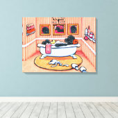 Nur noch 5 Minuten von Andie Leinwanddruck (Insitu (Holzboden))