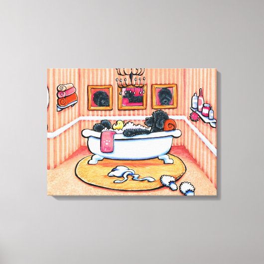 Nur noch 5 Minuten von Andie Leinwanddruck (Vorderseite)