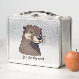 Nur noch besser in dieser Welt Metall Brotdose