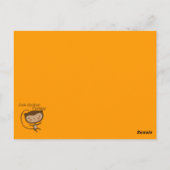 Nur noch ein Affe Postkarte (Rückseite)