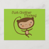 Nur noch ein Affe Postkarte (Vorderseite)