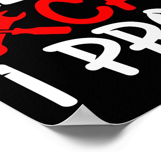 Nur noch ein Auto, das ich verspreche Poster (Ecke)