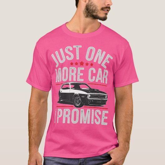 Nur noch ein Auto, das ich verspreche T-Shirt (Vorderseite)