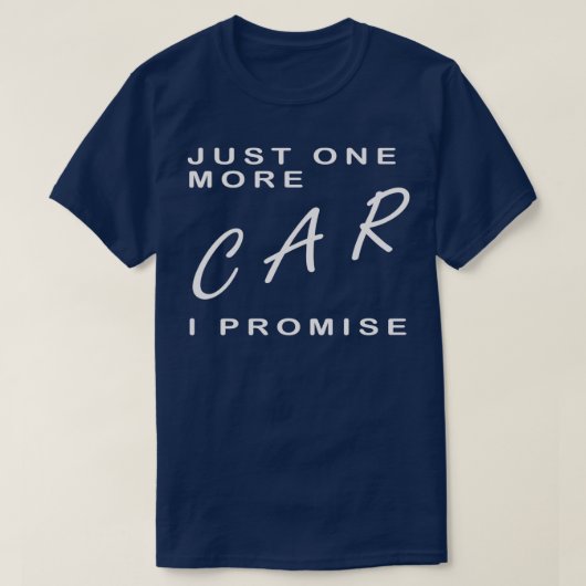 Nur noch ein Auto in Promise T-Shirt (Design vorne)