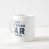 Nur noch ein Auto Kaffeetasse (Vorderseite Links)