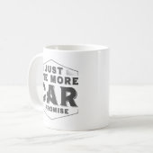 Nur noch ein Auto Kaffeetasse (Vorderseite Links)