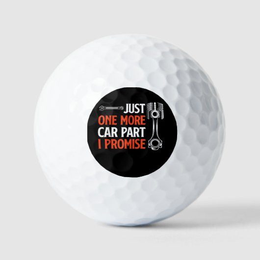 Nur noch ein Auto Teil I Versprechen - Autoenthusi Golfball (Vorderseite)