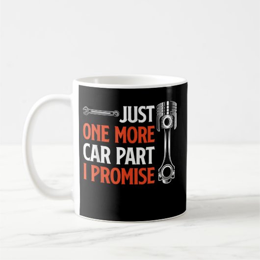 Nur noch ein Auto Teil I Versprechen - Autoenthusi Kaffeetasse (Links)