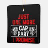 Nur noch ein Auto Teil I Versprechen - Autoenthusi Keramikornament (Links)
