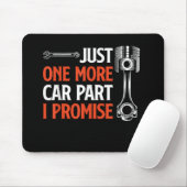 Nur noch ein Auto Teil I Versprechen - Autoenthusi Mousepad (Mit Mouse)