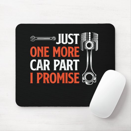 Nur noch ein Auto Teil I Versprechen - Autoenthusi Mousepad (Mit Mouse)