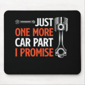Nur noch ein Auto Teil I Versprechen - Autoenthusi Mousepad (Vorne)