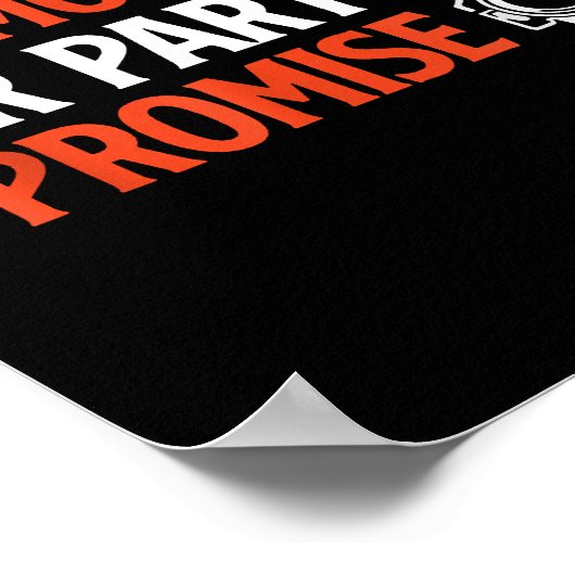 Nur noch ein Auto Teil I Versprechen - Autoenthusi Poster (Ecke)