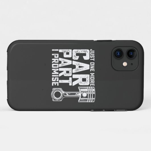 Nur noch ein Auto Teil I Versprechen Automechanik Case-Mate iPhone Hülle (Rückseite (Horizontal))