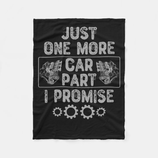 Nur noch ein Auto Teil I Versprechen Fleecedecke (Vorderseite)