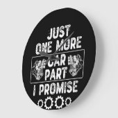 Nur noch ein Auto Teil I Versprechen Große Wanduhr (Winkel)