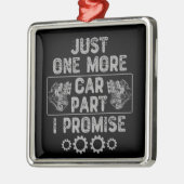 Nur noch ein Auto Teil I Versprechen Ornament Aus Metall (Links)