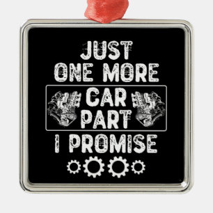 Nur noch ein Auto Teil I Versprechen Ornament Aus Metall