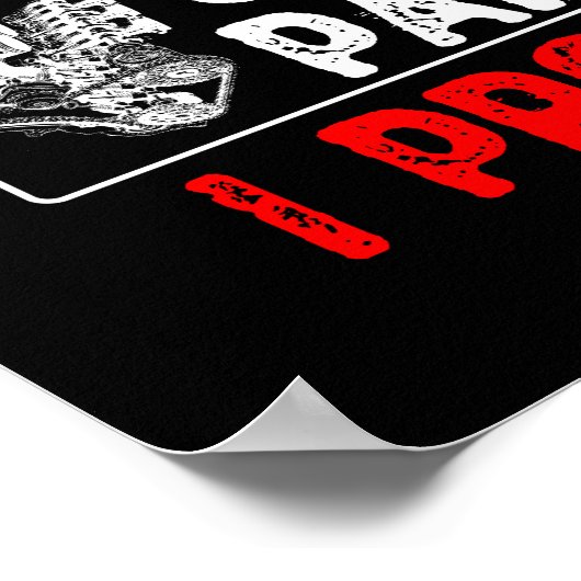 Nur noch ein Auto Teil I Versprechen Poster (Ecke)