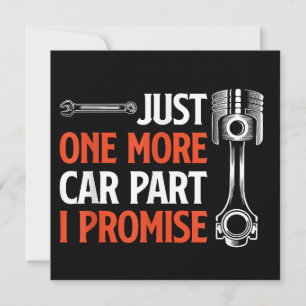 Nur noch ein Autoteil, ich verspreche es - Autofan Einladung