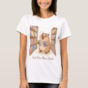 Nur noch ein Buch Capybara T-Shirt