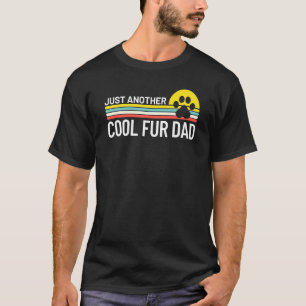 Nur noch ein Cooler Pelz Vater Vintag Hund und Kat T-Shirt