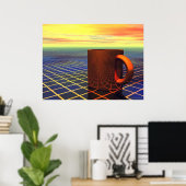 Nur noch ein Cup Poster (Heimbüro)