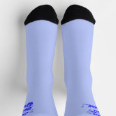 Nur noch ein Drink Lustiger Retro-Text Socken (Oben)