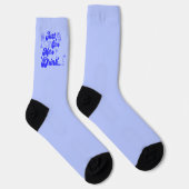 Nur noch ein Drink Lustiger Retro-Text Socken (Rechts)