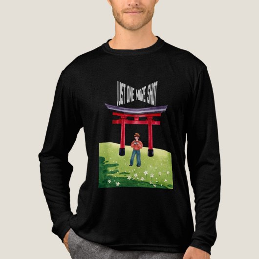 Nur noch ein Foto Tri-Blend Shirt (Vorderseite)