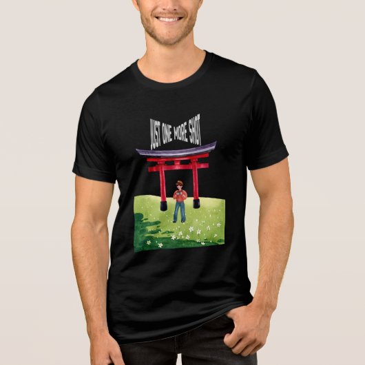 Nur noch ein Foto Tri-Blend Shirt (Vorderseite)