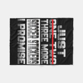 Nur noch ein Fußballsticker, ich verspreche es, Fu Fleecedecke (Vorderseite (Horizontal))