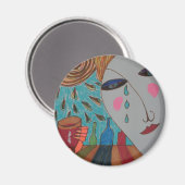 nur noch ein Getränk Magnet (Vorderseite/Rückseite)