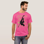 Nur noch ein Gewölbe - Fun Pole Vaulting T-Shirt (Vorne ganz)